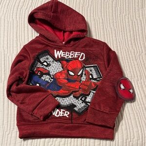Marvel Spider-Man Red Webbed Wonder Hoodie